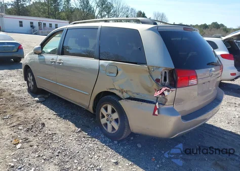 2004 Toyota Sienna Xle/Xle Limited z USA, uszkodzony, nr VIN 5TDZA22CX4S139174